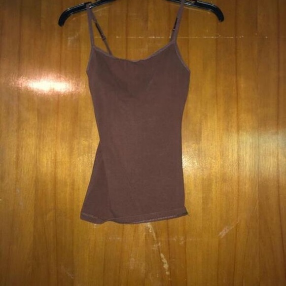 brown tank top - Picture 1 of 1